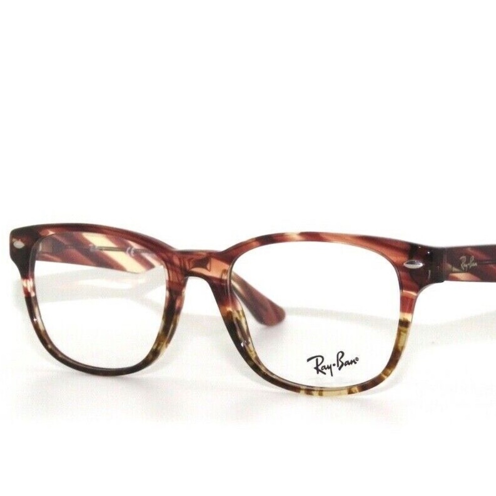 Ray Ban 5359 5838 51 Stripped Brown Pink Gradient Eyeglasses Rayban Sale…